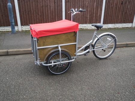 Tamar cargo trike with steel cage
