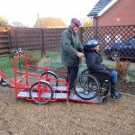 Wheelchair transporter – The Axe-S
