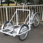 The bare projection trike chassis – ready for you to fit your own projection box